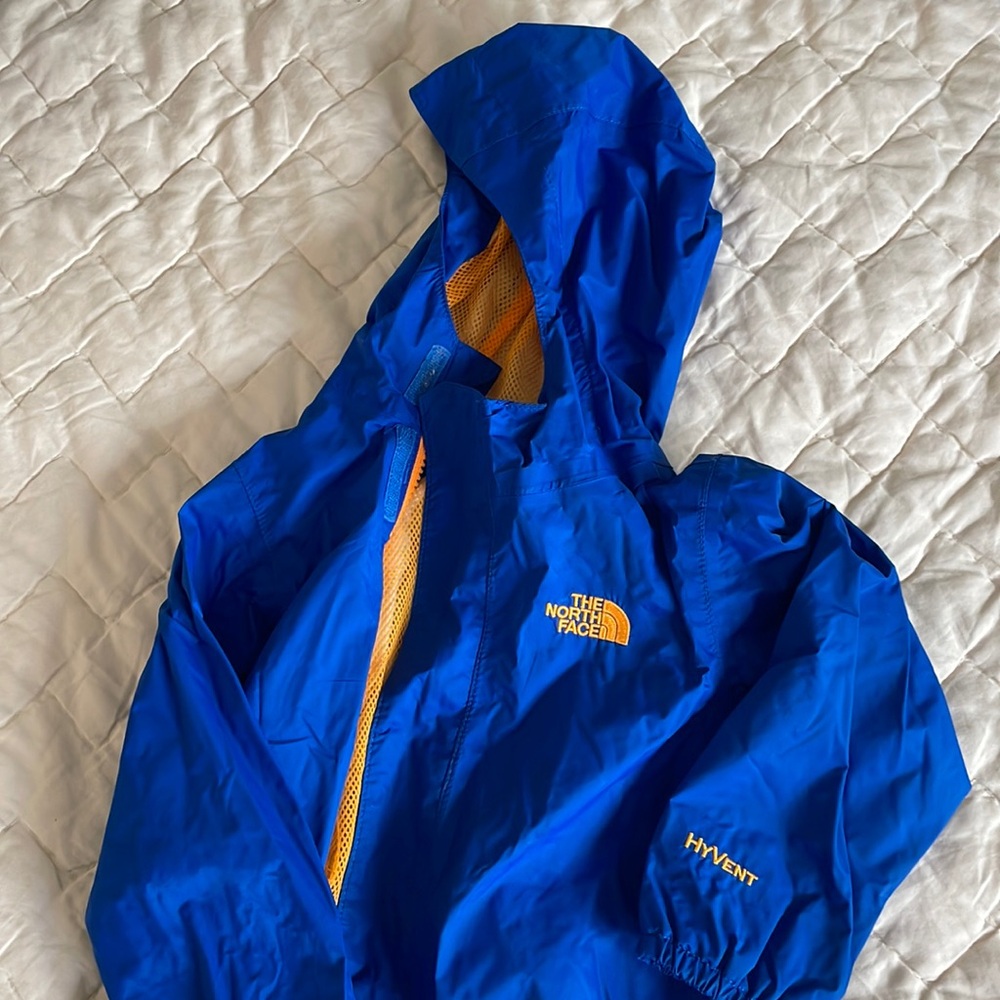 North Face rain jacket, windbreaker, 12-18mo